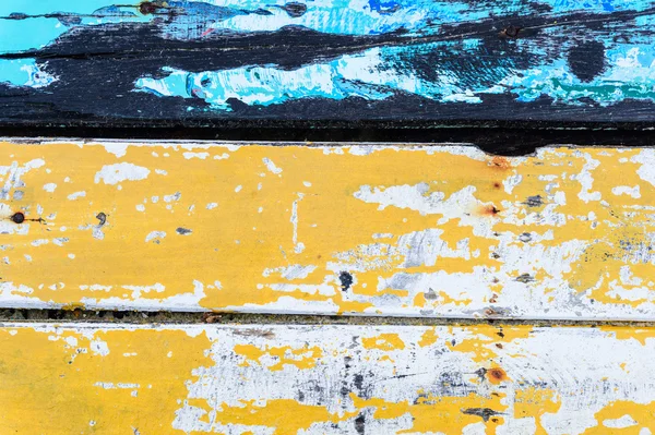De kleurrijke houten vloer — Stockfoto