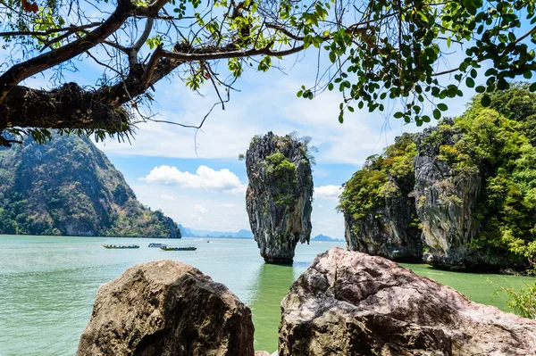 James Bond Island in Phang Nga Bay, Thailand — Stockfoto