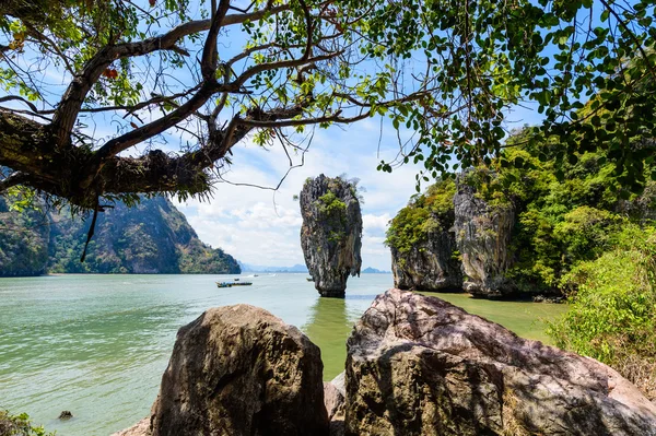 James Bond Island in Phang Nga Bay, Thailand — Stockfoto