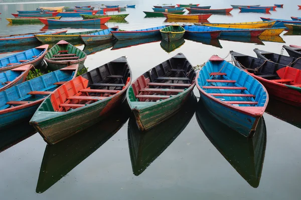 Barcos coloridos — Fotografia de Stock