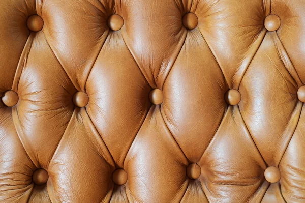 Brown leather texture — Stock Photo, Image