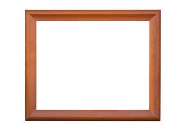 antika ahşap fotoğraf çerçevesi