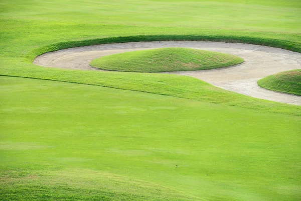 Golf green field — Stock Photo, Image