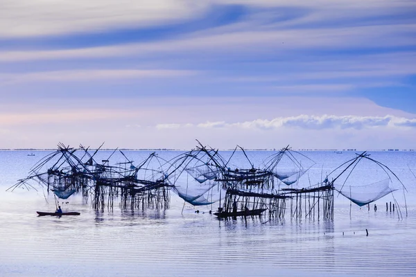 Pescadores no mar — Fotografia de Stock