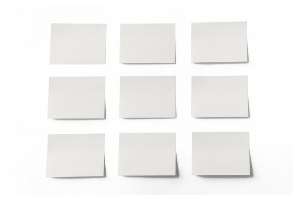 Blank Sticky Notes