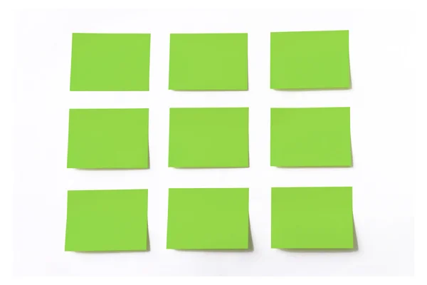 Blank Sticky Notes — Stock Photo, Image