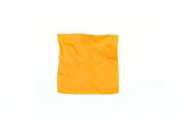 Orange sticky note — Stock Photo, Image