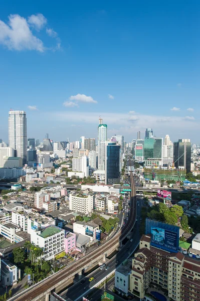 Bangkok vue depuis la tour abandonnée — Photo