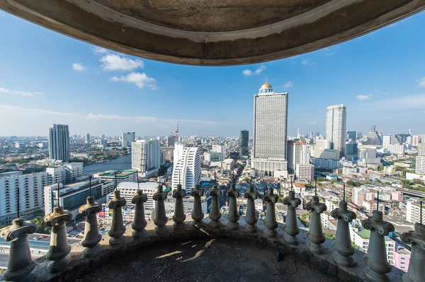 Vista panorâmica da cidade de Bangkok — Fotografia de Stock