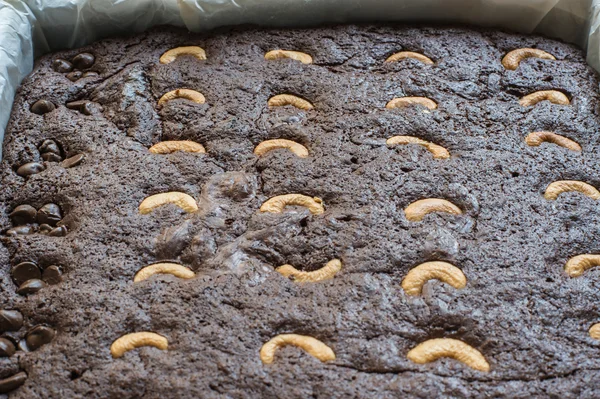 Пирожные с орехами кешью — стоковое фото