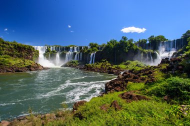 Iguazu waterfall, Argentina  clipart