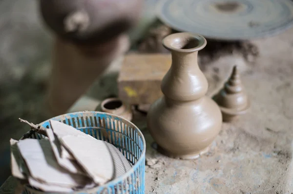 タイの伝統的な粘土陶器 — ストック写真
