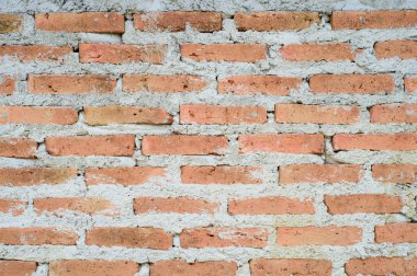 eski kırmızı tuğla duvar