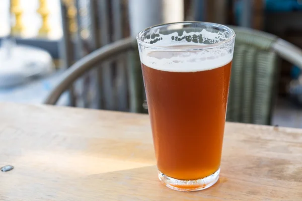 Pint of crafted ale — Stock Photo, Image