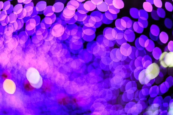 Luces borrosas con efecto bokeh Fondo — Foto de Stock