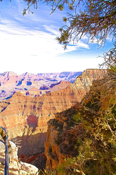 Formazioni Rocciose Canyon Grand Canyon Grand Canyon National Park Arizona — Foto Stock
