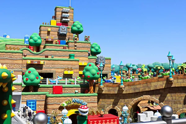 Osaka Japan Apr 2021 Landschap Aan Ingang Van Nintendo World — Stockfoto