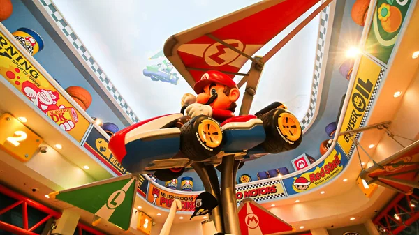 Osaka Japan Apr 2021 Mario Mario Kart Goederenwinkel Aan Het — Stockfoto