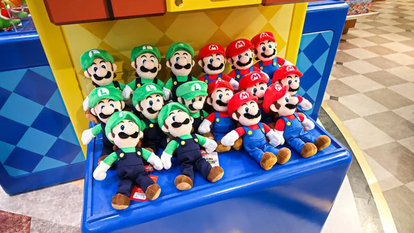 Osaka Japan Dubna 2021 Super Mario Brothers Goods Store Exit — Stock fotografie