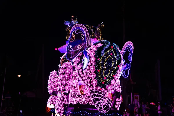 Osaka Japan August 2016 Night Magical Starlight Parade Universal Studios — Stock Photo, Image