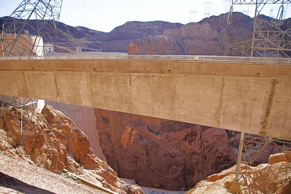 Boulder City États Unis Octobre 2014 Vue Aérienne Barrage Hoover — Photo