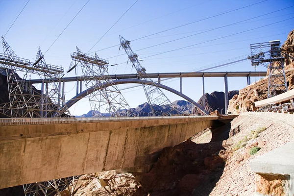 Boulder City États Unis Octobre 2014 Vue Aérienne Barrage Hoover — Photo