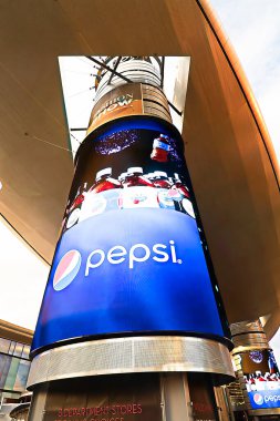 Las Vegas, NV, ABD - OCT 9, 2016: Las Vegas şehri ve ana sokak gösterileri ve çevre bölgelerinin editör fotoğrafı.