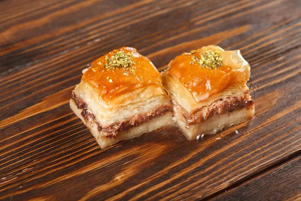 Baklava doces turcos e iranos — Fotografia de Stock