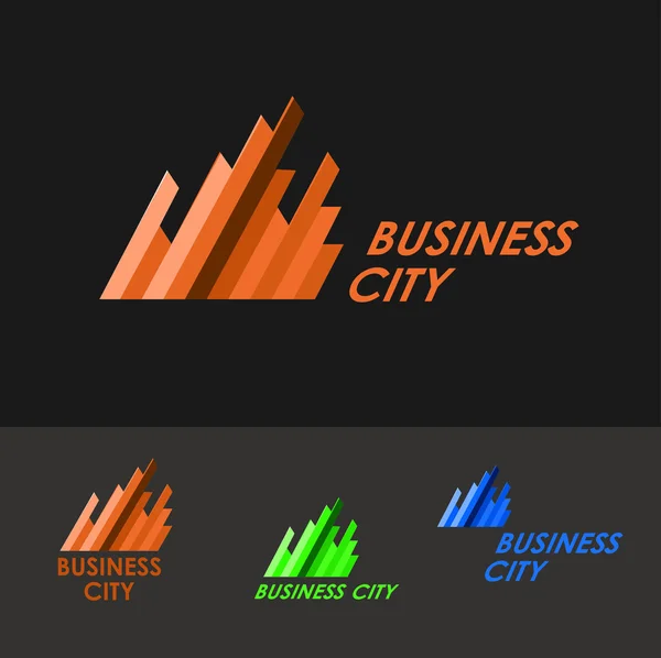 Modelo de design de ícone de negócios — Vetor de Stock