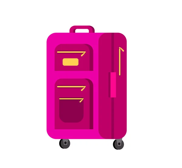 Sacos de viagem. Mala de bagagem —  Vetores de Stock