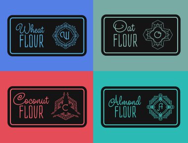 un paketleme için etiket