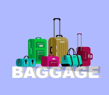 Çanta seyahat. Bagaj bavul