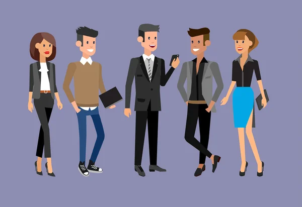 Vector detailed characters people, business