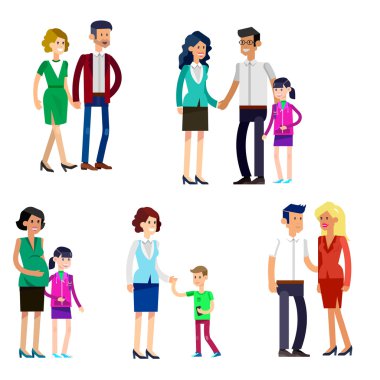 Ebeveynler çocukları, çift, Aile ve çocuk
