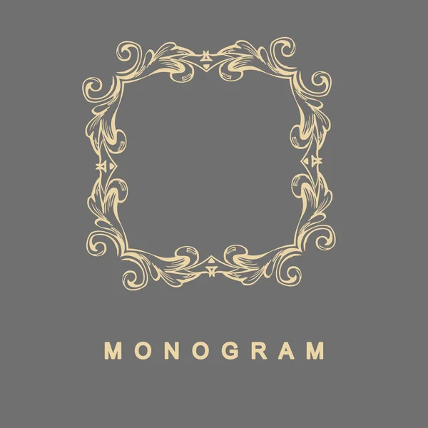 Conjunto de plantilla de logotipo monograma — Vector de stock