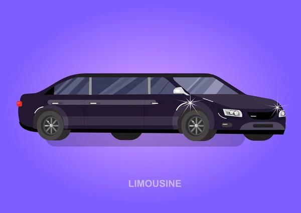 Шикарный лимузин — стоковый вектор