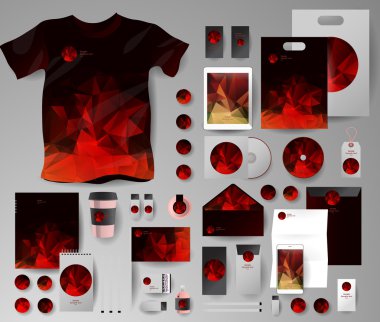 İş kümesi. Kurumsal kimlik şablonları