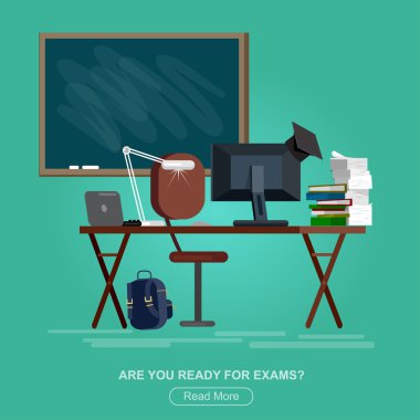 Vektör detaylı karakter kadın öğretmen