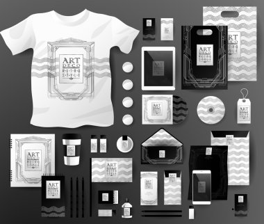 İş kümesi. Kurumsal kimlik şablonları