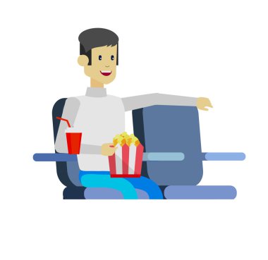 Sinema film poster şablonu