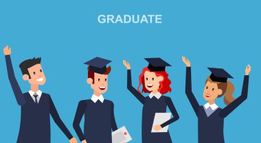 Üniversite öğrencileri mezuniyet