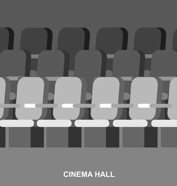Cinéma affiche de film modèle — Image vectorielle
