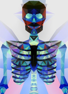 Poligonal modern öğeleri