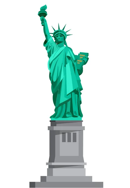 Freiheitsstatue. USA — Stockvektor