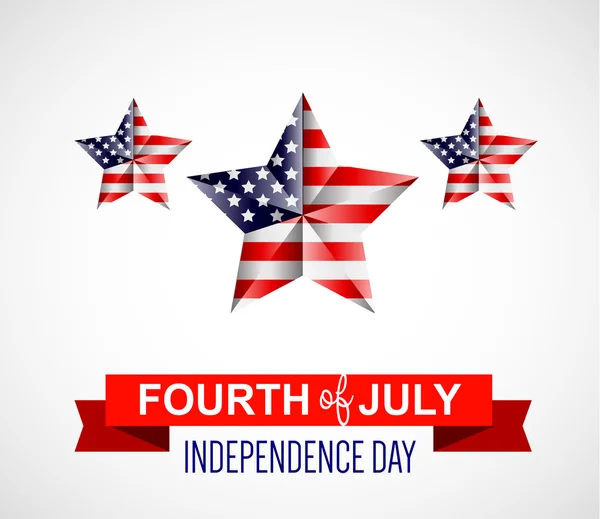 Fourth of July — Stock Vector