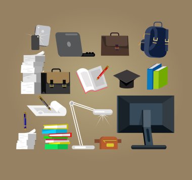 Vektör detaylı karakter kadın öğretmen