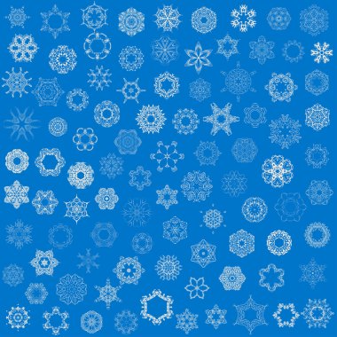 Süsleme yuvarlak mandala kümesiyle