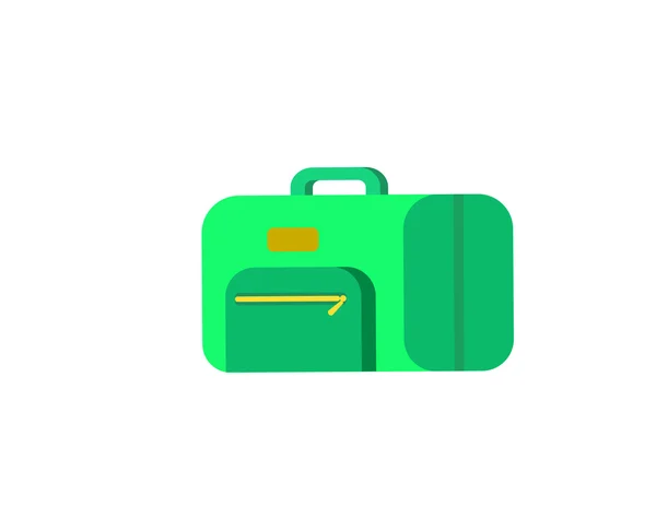 Είδη ταξιδίου. Αποσκευών βαλίτσα — Διανυσματικό Αρχείο