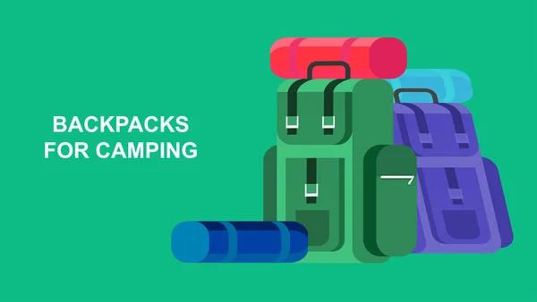 Camping icono de fin de semana — Vector de stock