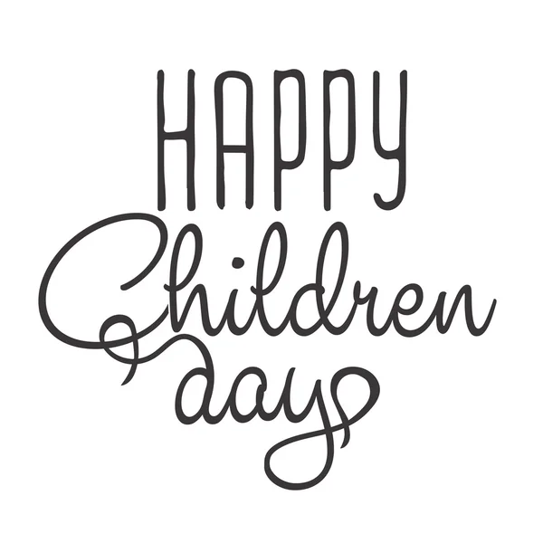 Feliz dia das crianças —  Vetores de Stock